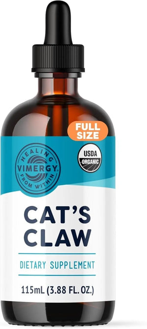 VIMERGY - Vimergy USDA Organic Cat’s Claw Extract 115Ml. - The Red Vitamin MX - Suplementos Alimenticios - {{ shop.shopifyCountryName }}