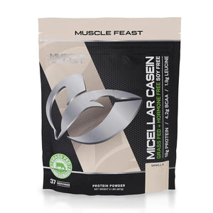 MUSCLE FEAST - Muscle Feast Micellar Casein Protein Vanilla 907Gr. - The Red Vitamin MX - Suplementos Alimenticios - {{ shop.shopifyCountryName }}