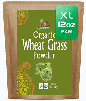 JIVA ORGANICS - Jiva Organics Wheatgrass Juice Powder 340Gr. - The Red Vitamin MX - Suplementos Alimenticios - {{ shop.shopifyCountryName }}