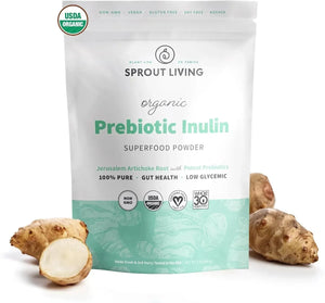 SPROUT LIVING - Sprout Living Organic Inulin Prebiotic Powder 450Gr. - The Red Vitamin MX - Suplementos Alimenticios - {{ shop.shopifyCountryName }}