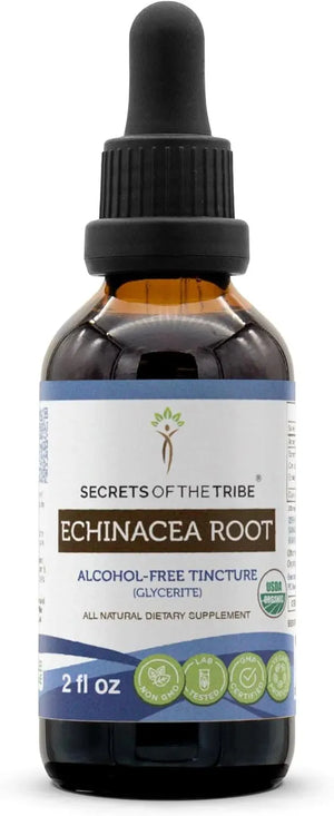 SECRETS OF THE TRIBE - Secrets of the Tribe Echinacea Root USDA Organic Tincture 2 Fl.Oz. - The Red Vitamin MX - Suplementos Alimenticios - {{ shop.shopifyCountryName }}