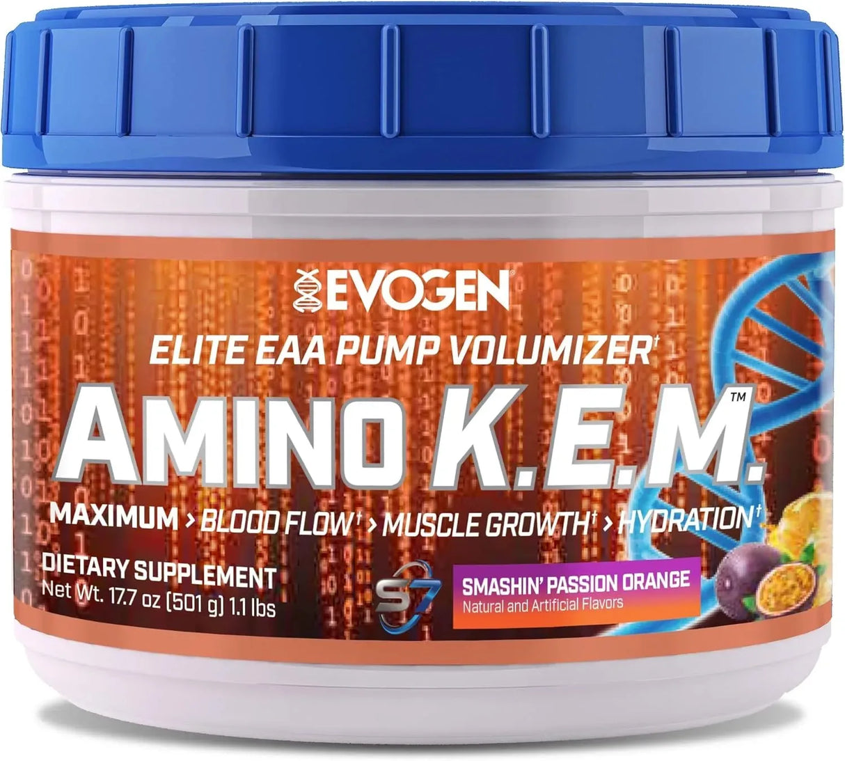 EVOGEN - Evogen AminoKEM 30 Servicios Passion Orange 501Gr. - The Red Vitamin MX - Suplementos Alimenticios - {{ shop.shopifyCountryName }}