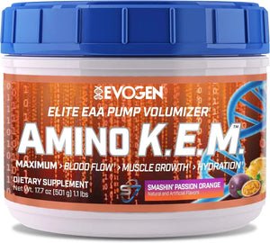 EVOGEN - Evogen AminoKEM 30 Servicios Passion Orange 501Gr. - The Red Vitamin MX - Suplementos Alimenticios - {{ shop.shopifyCountryName }}