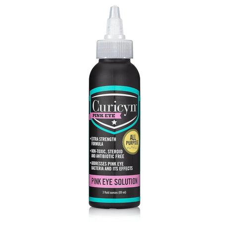 CURICYN - Curicyn Pink Eye Solution 3 Fl.Oz. - The Red Vitamin MX - Cuidado De Los Ojos De Los Perros - {{ shop.shopifyCountryName }}