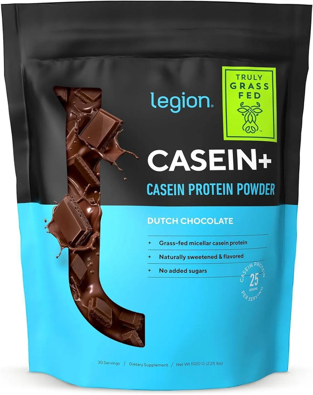 LEGION - LEGION Casein+ Casein Protein Powder Dutch Chocolate 800Gr. - The Red Vitamin MX - Suplementos Alimenticios - {{ shop.shopifyCountryName }}