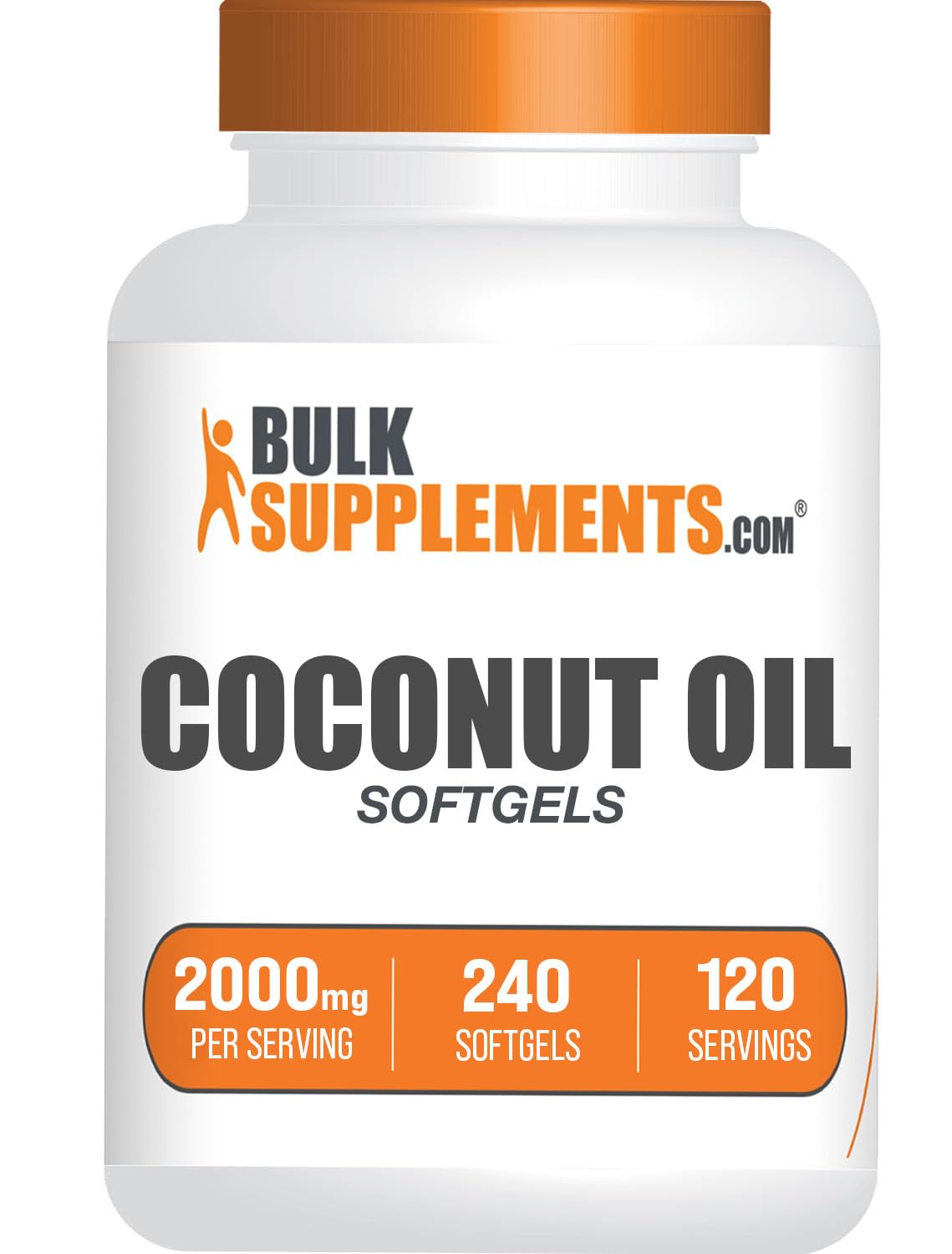 BULK SUPPLEMENTS - Bulk Supplements Coconut Oil 2000Mg. 240 Capsulas Blandas - The Red Vitamin MX - Suplementos Alimenticios - {{ shop.shopifyCountryName }}