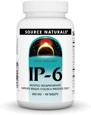 SOURCE NATURALS - Source Naturals IP-6 800Mg. 90 Tabletas - The Red Vitamin MX - Suplementos Alimenticios - {{ shop.shopifyCountryName }}