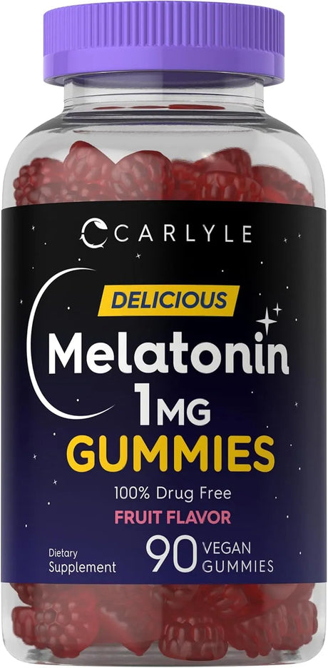 CARLYLE - Carlyle Melatonin Gummies 1Mg. 90 Gomitas - The Red Vitamin MX - Suplementos Alimenticios - {{ shop.shopifyCountryName }}