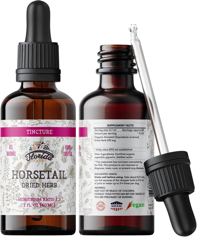 FLORIDA HERBS - Florida Herbs Horsetail Tincture 2 Fl.Oz. - The Red Vitamin MX - Suplementos Alimenticios - {{ shop.shopifyCountryName }}