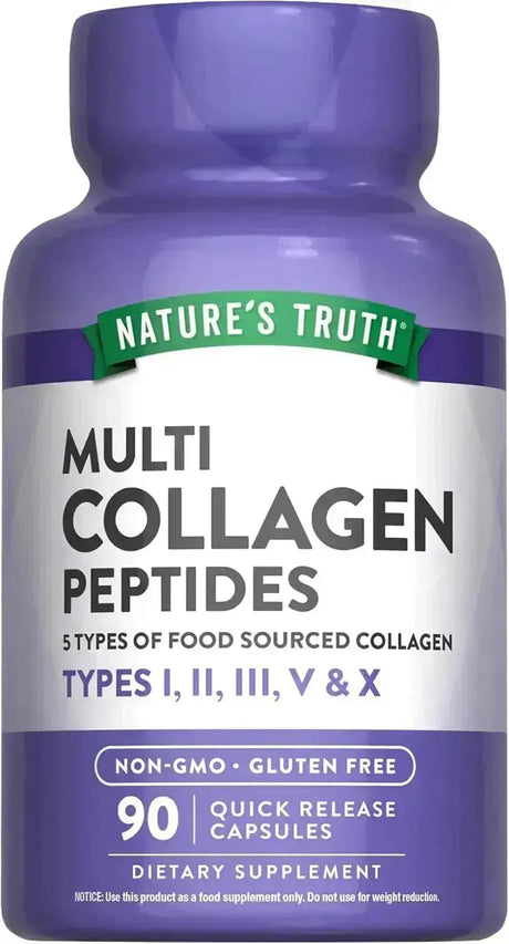 NATURE'S TRUTH - Nature's Truth Multi Collagen Peptides 2000Mg. 90 Capsulas - The Red Vitamin MX - Suplementos Alimenticios - {{ shop.shopifyCountryName }}