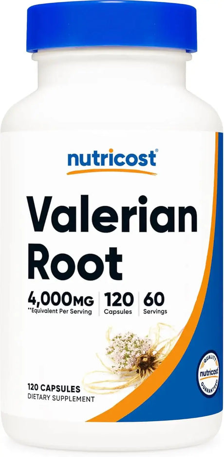 NUTRICOST - Nutricost Valerian Root 4000Mg. 120 Capsulas - The Red Vitamin MX - Suplementos Alimenticios - {{ shop.shopifyCountryName }}