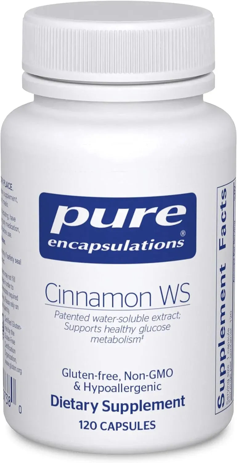 PURE ENCAPSULATIONS - Pure Encapsulations Cinnamon WS 120 Capsulas - The Red Vitamin MX - Suplementos Alimenticios - {{ shop.shopifyCountryName }}