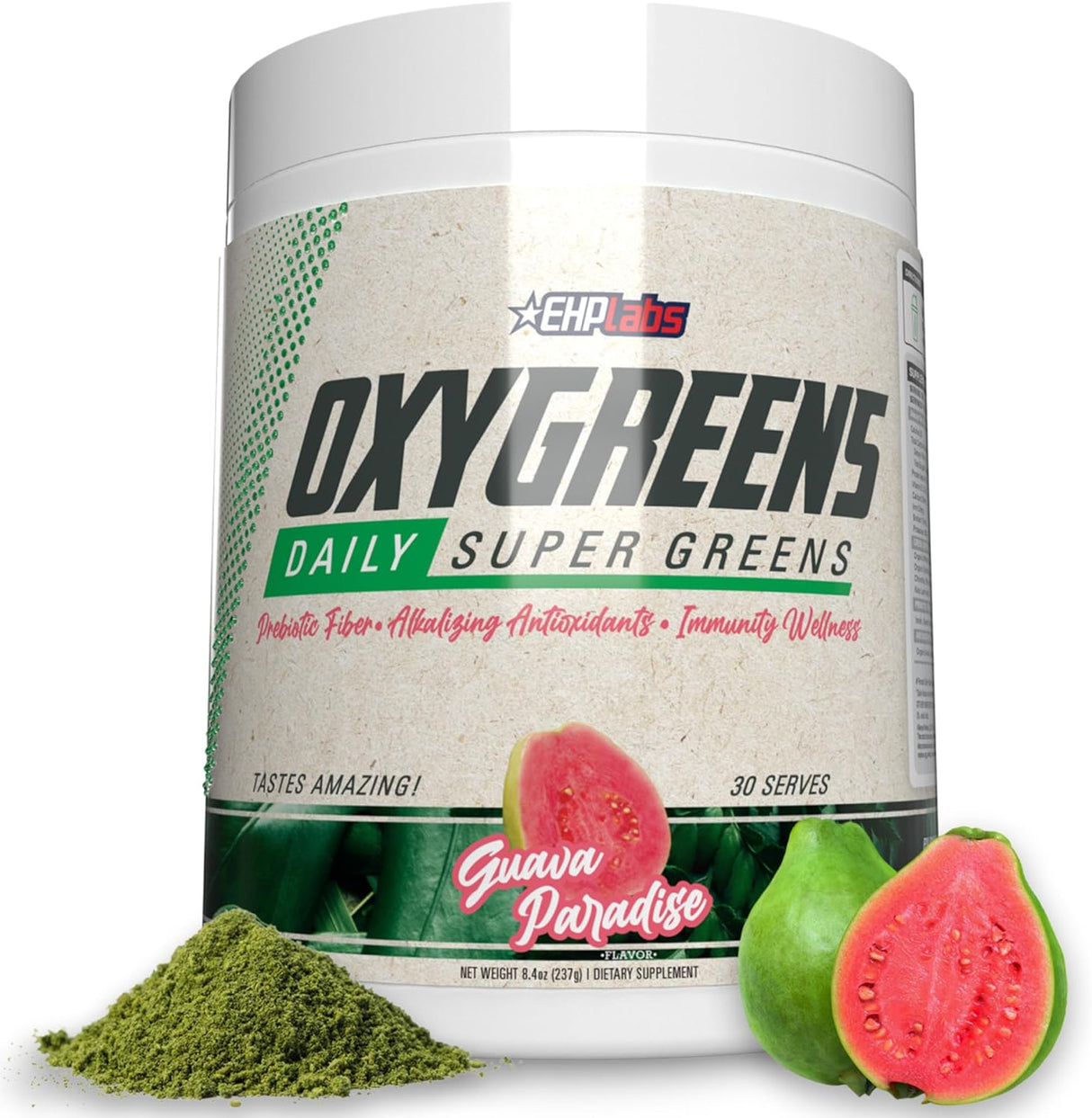 EHP Labs OxyGreens Super Greens Powder 30 Servicios Guava Paradise 237Gr.