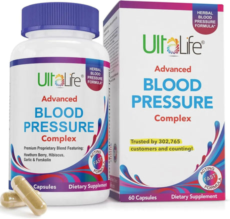 ULTALIFE - ULTALIFE Blood Pressure Supplements 60 Capsulas - The Red Vitamin MX - Suplementos Alimenticios - {{ shop.shopifyCountryName }}