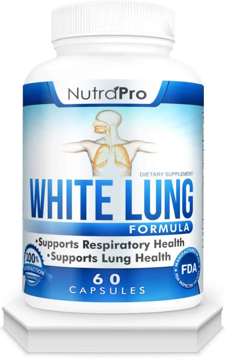 NUTRAPRO - NutraPro White Lung 60 Capsulas - The Red Vitamin MX - Suplementos Alimenticios - {{ shop.shopifyCountryName }}