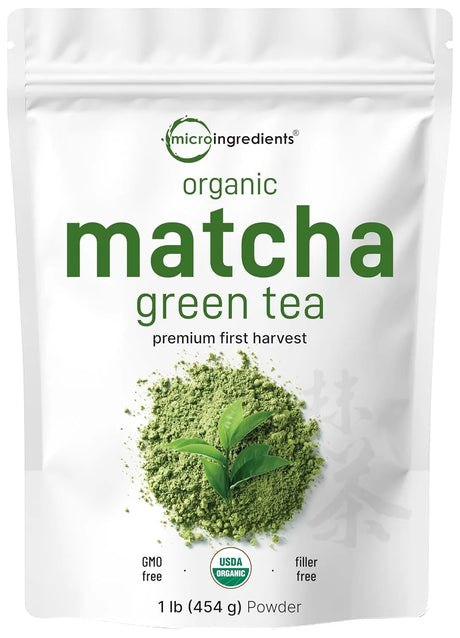 MICRO INGREDIENTS - Micro Ingredients Organic Matcha Green Tea Powder 454Gr. - The Red Vitamin MX - Suplementos Alimenticios - {{ shop.shopifyCountryName }}