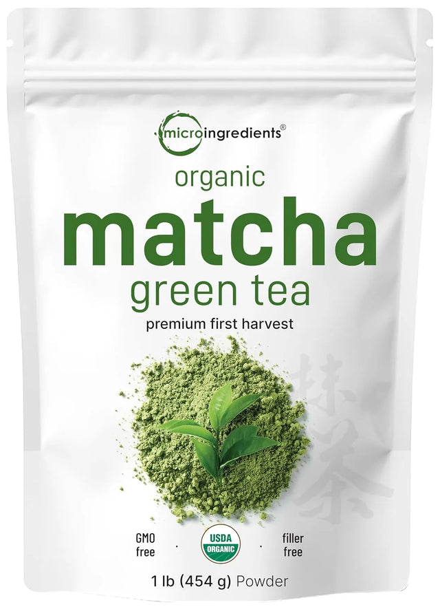 MICRO INGREDIENTS - Micro Ingredients Organic Matcha Green Tea Powder 454Gr. - The Red Vitamin MX - Suplementos Alimenticios - {{ shop.shopifyCountryName }}