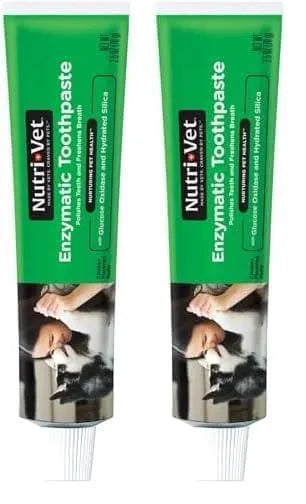 NUTRI-VET - Nutri-Vet Enzymatic Toothpaste for Dogs 2.5 Oz. 2 Pack - The Red Vitamin MX - Cuidado Dental Para Perros - {{ shop.shopifyCountryName }}