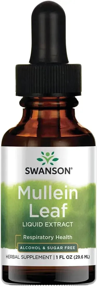 SWANSON - Swanson Mullein Leaf Liquid Extract 1 Fl.Oz. - The Red Vitamin MX - Suplementos Alimenticios - {{ shop.shopifyCountryName }}