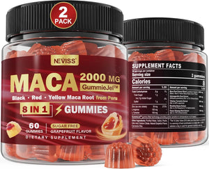 NEVISS - NEVISS Sugar Free Maca Root Filled Gummies 60 Gomitas 2 Pack - The Red Vitamin MX - Suplementos Alimenticios - {{ shop.shopifyCountryName }}