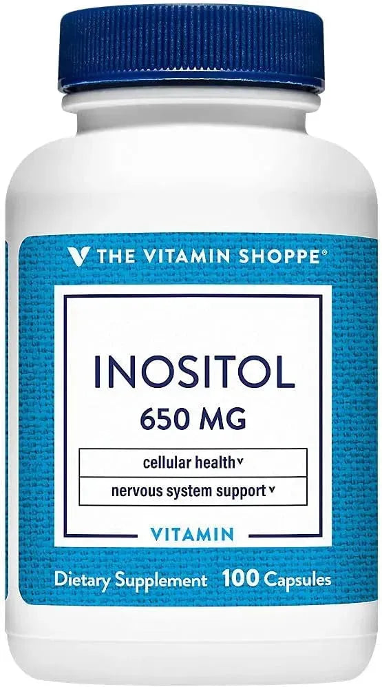 THE VITAMIN SHOPPE - The Vitamin Shoppe Inositol 650Mg. 100 Capsulas - The Red Vitamin MX - Suplementos Alimenticios - {{ shop.shopifyCountryName }}