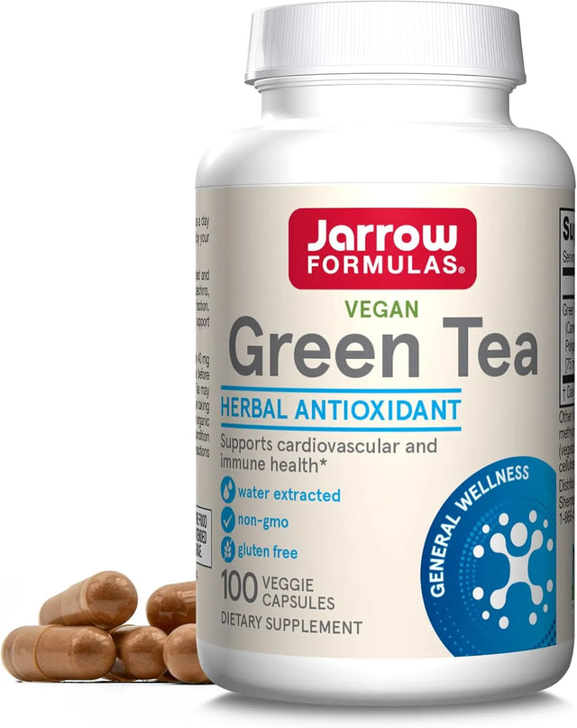 JARROW FORMULAS - Jarrow Formulas Green Tea Herbal Antioxidant 500Mg. 100 Capsulas - The Red Vitamin MX - Suplementos Alimenticios - {{ shop.shopifyCountryName }}