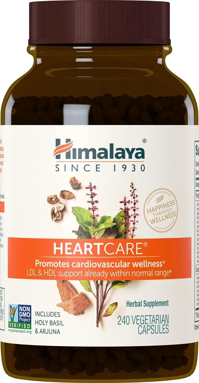 HIMALAYA - Himalaya HeartCare Cholesterol & Blood Pressure Supplements 240 Capsulas - The Red Vitamin MX - Suplementos Alimenticios - {{ shop.shopifyCountryName }}