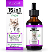 Oimmal 15-in-1 Multivitamin Drops for Cats 2 Fl.Oz.