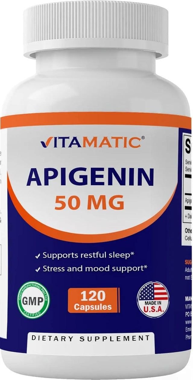 VITAMATIC - Vitamatic Apigenin 50Mg. 120 Capsulas - The Red Vitamin MX - Suplementos Alimenticios - {{ shop.shopifyCountryName }}