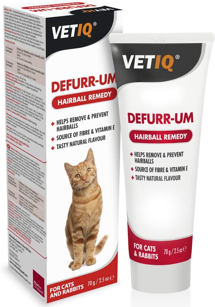 VETIQ Defurr-Um Hairball Remedy Paste 2.5 Oz.