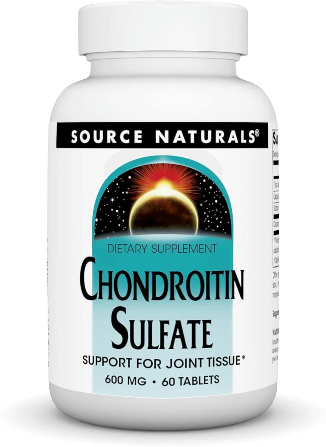 SOURCE NATURALS - Source Naturals Chondroitin Sulfate 600Mg. 60 Tabletas - The Red Vitamin MX - Suplementos Alimenticios - {{ shop.shopifyCountryName }}