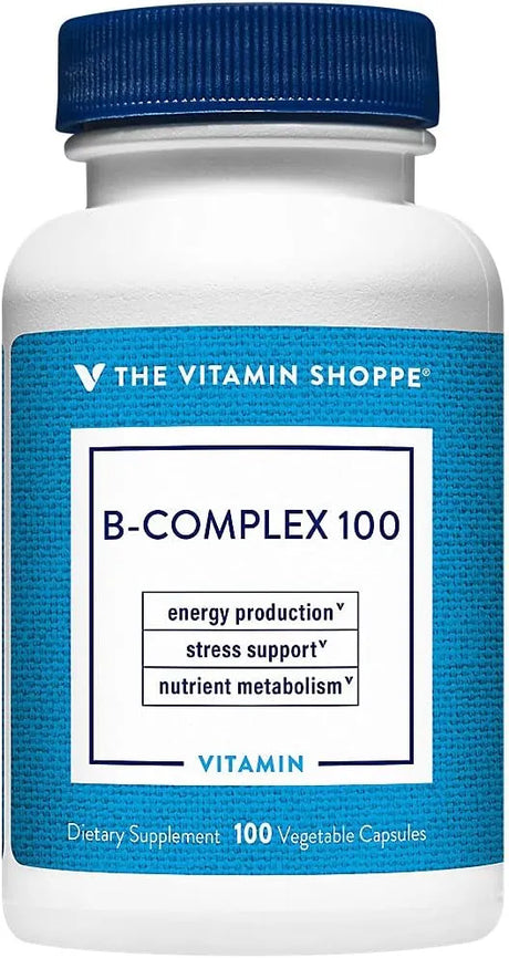 THE VITAMIN SHOPPE - The Vitamin Shoppe B-Complex 100 100 Capsulas - The Red Vitamin MX - Suplementos Alimenticios - {{ shop.shopifyCountryName }}