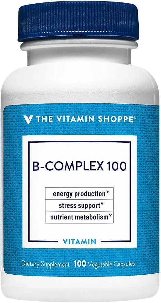 THE VITAMIN SHOPPE - The Vitamin Shoppe B-Complex 100 100 Capsulas - The Red Vitamin MX - Suplementos Alimenticios - {{ shop.shopifyCountryName }}