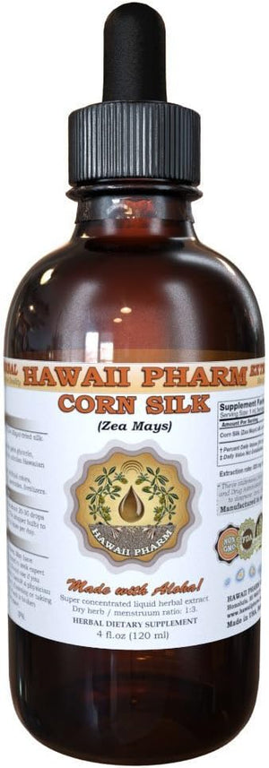 HawaiiPharm Corn Silk Liquid Extract 4 Fl.Oz.