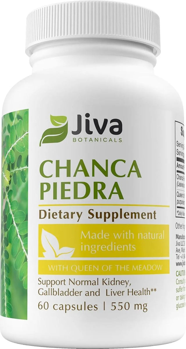 JIVA BOTANICALS - Jiva Botanicals Chanca Piedra 550Mg. 60 Capsulas - The Red Vitamin MX - Suplementos Alimenticios - {{ shop.shopifyCountryName }}