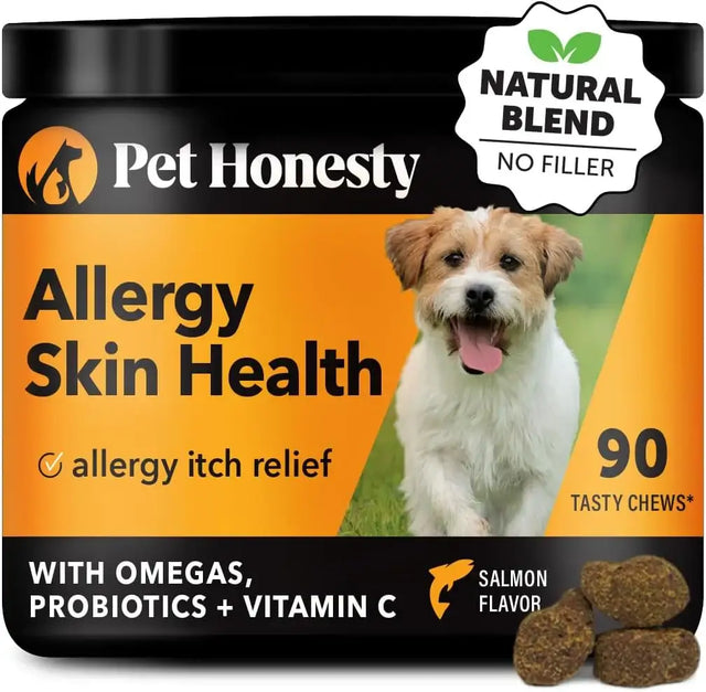 PET HONESTY - Pet Honesty Allergy Skin Health Salmon 90 Masticables - The Red Vitamin MX - Remedios Para La Picazón De Perros - {{ shop.shopifyCountryName }}