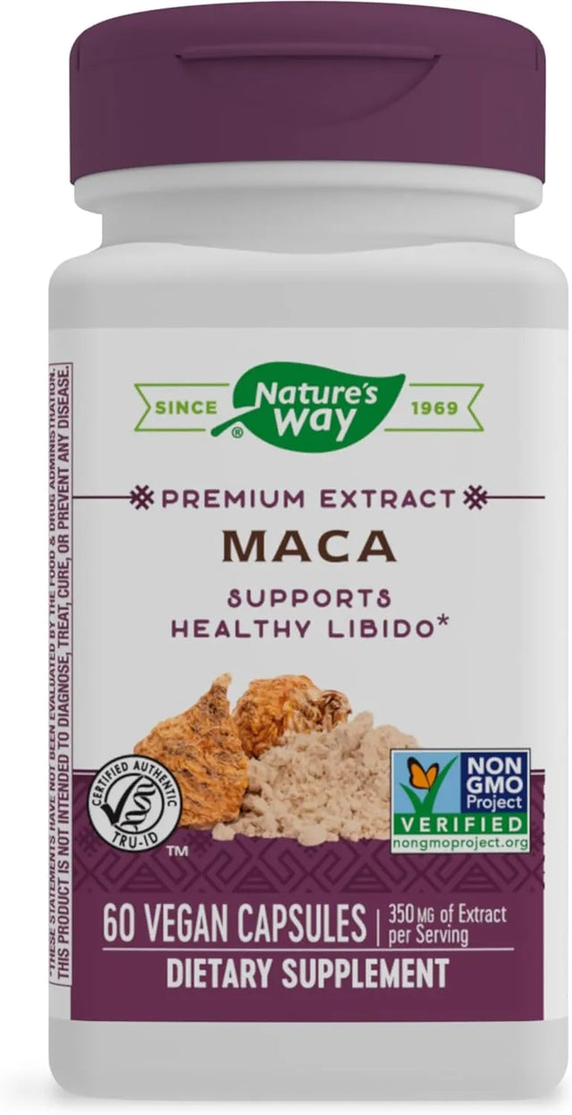 NATURE'S WAY - Nature's Way Maca 350Mg. 60 Capsulas - The Red Vitamin MX - Suplementos Alimenticios - {{ shop.shopifyCountryName }}