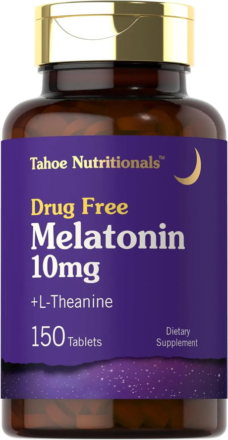 TAHOE NUTRITIONALS - Tahoe Nutritionals Melatonin 10Mg. 150 Tabletas - The Red Vitamin MX - Suplementos Alimenticios - {{ shop.shopifyCountryName }}