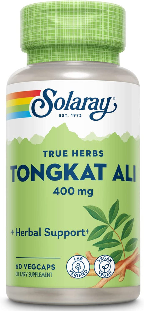 Solaray Tongkat Ali 60 Capsulas - The Red Vitamin MX