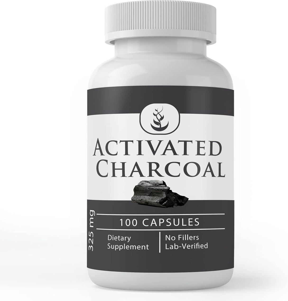 Pure Original Ingredients Activated Charcoal 100 Capsulas