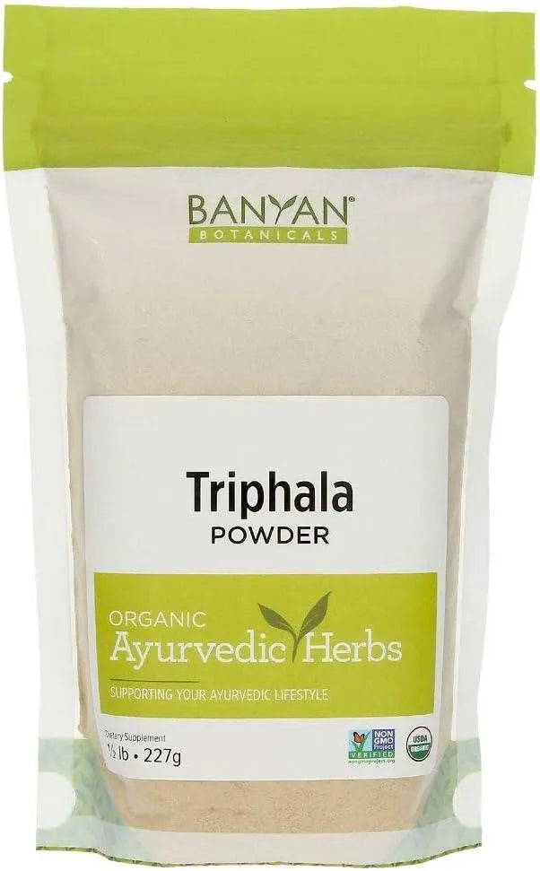 BANYAN - Banyan Botanicals Triphala Powder 227Gr. - The Red Vitamin MX - Suplementos Alimenticios - {{ shop.shopifyCountryName }}