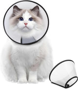 Supet Dog Cone Collar Adjustable After Surgery XSMALL 9.5-11.5"