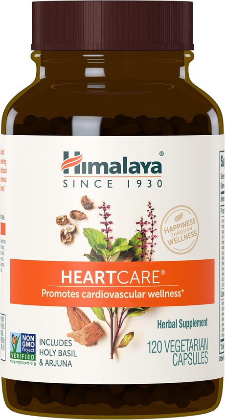 HIMALAYA - Himalaya HeartCare Cholesterol & Blood Pressure Supplements 120 Capsulas - The Red Vitamin MX - Suplementos Alimenticios - {{ shop.shopifyCountryName }}