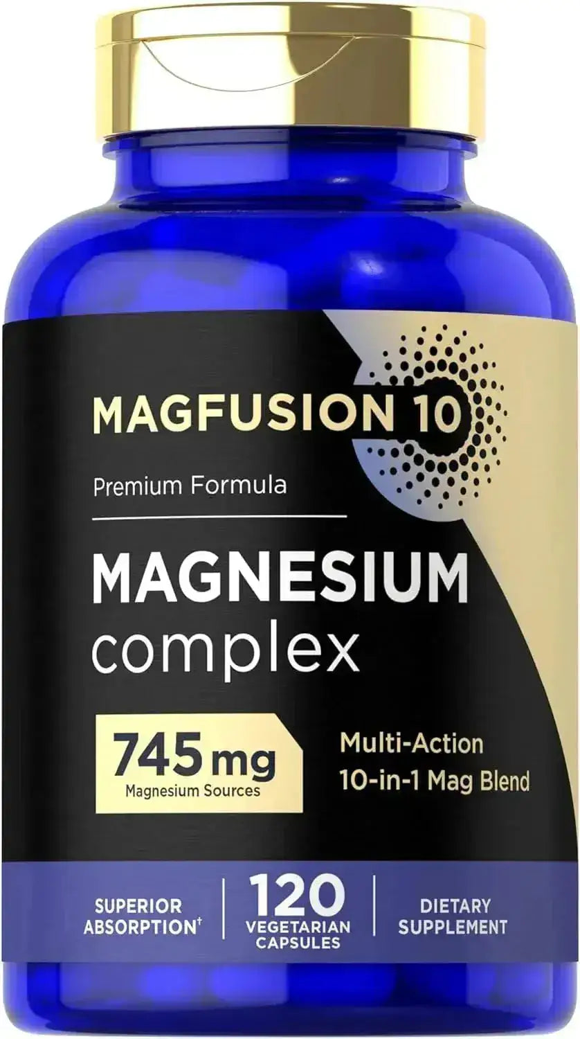 MAGFUSION 10 - MAGFUSION 10 Magnesium Complex 745Mg. 120 Capsulas - The Red Vitamin MX - Suplementos Alimenticios - {{ shop.shopifyCountryName }}