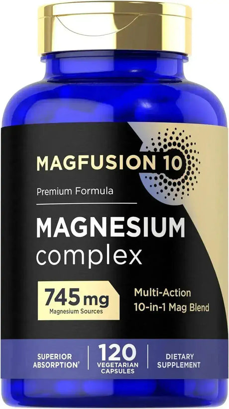 MAGFUSION 10 - MAGFUSION 10 Magnesium Complex 745Mg. 120 Capsulas - The Red Vitamin MX - Suplementos Alimenticios - {{ shop.shopifyCountryName }}