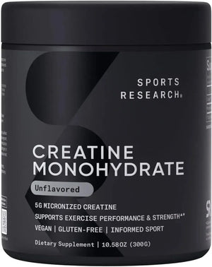 SPORTS RESEARCH - Sports Research Creatine Monohydrate 300Gr. - The Red Vitamin MX - Suplementos Alimenticios - {{ shop.shopifyCountryName }}