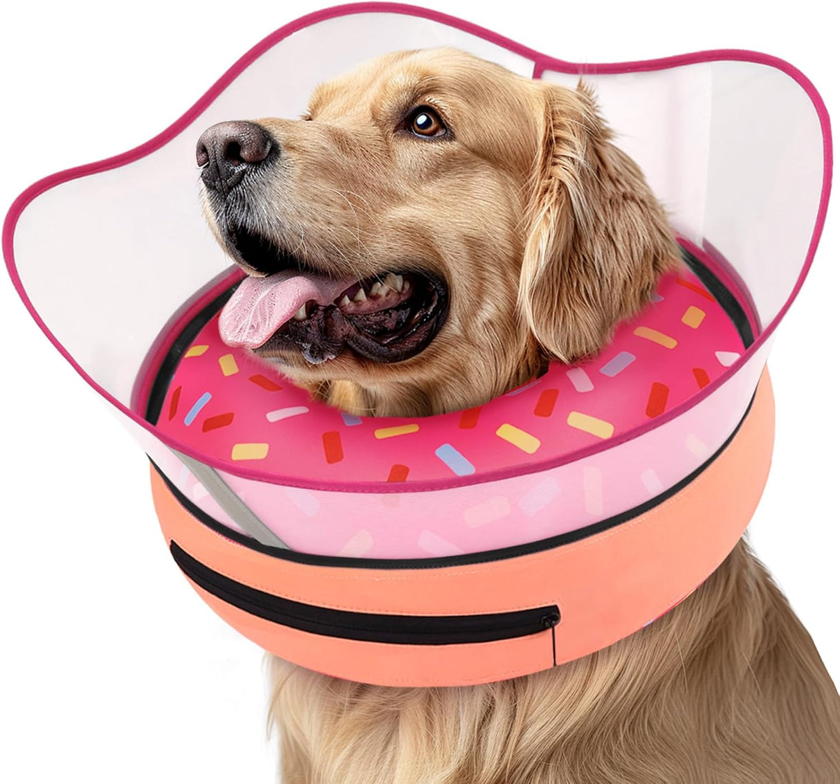 Supet Raised Inflatable Dog Cone Collar MEDIUM