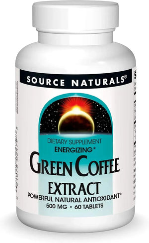 SOURCE NATURALS - Source Naturals Green Coffee Extract 500Mg. 60 Tabletas - The Red Vitamin MX - Suplementos Alimenticios - {{ shop.shopifyCountryName }}