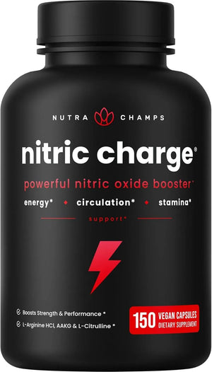 NUTRACHAMPS - NutraChamps Nitric Oxide1 150 Capsulas - The Red Vitamin MX - Suplementos Alimenticios - {{ shop.shopifyCountryName }}