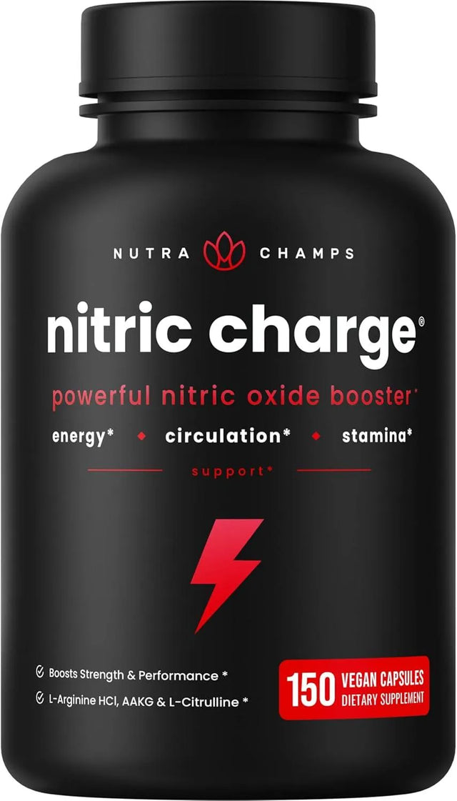 NUTRACHAMPS - NutraChamps Nitric Oxide1 150 Capsulas - The Red Vitamin MX - Suplementos Alimenticios - {{ shop.shopifyCountryName }}